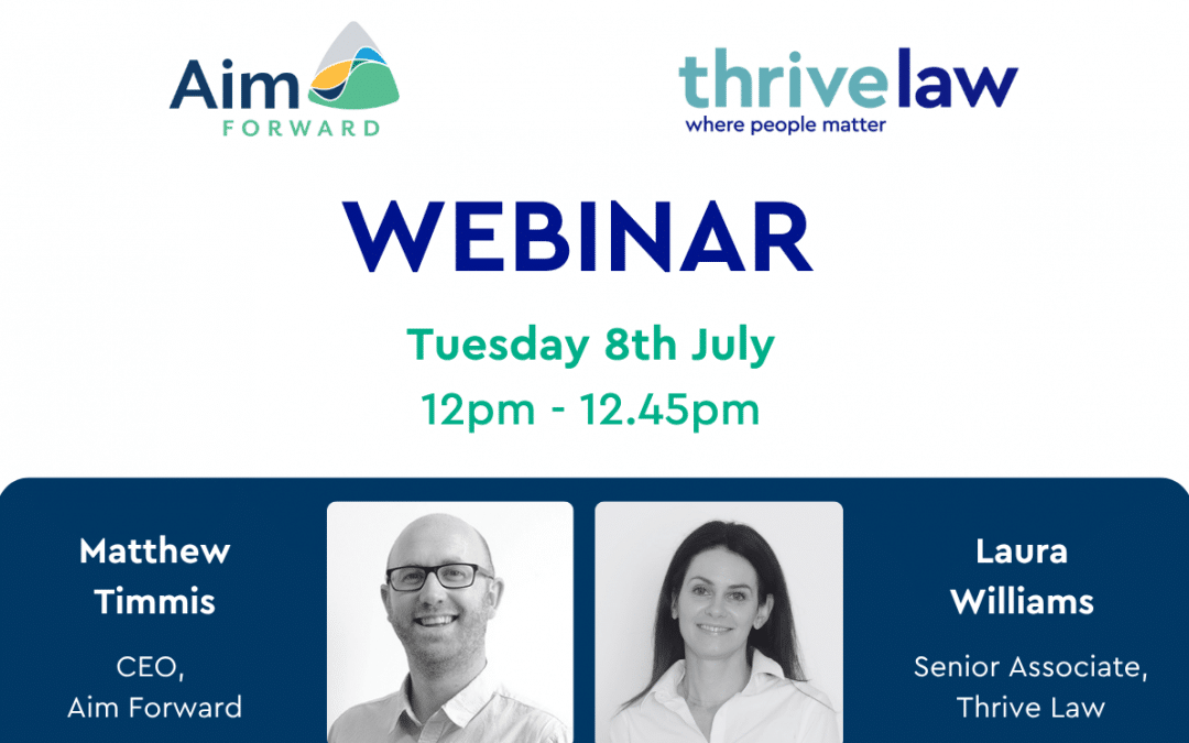 Free Webinar – Supporting Your Neurodivergent Workforce Day-to-Day and Your Legal Responsibilities